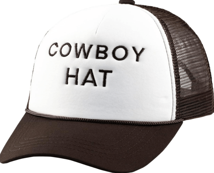 Cowboy Hat Trucker Hat